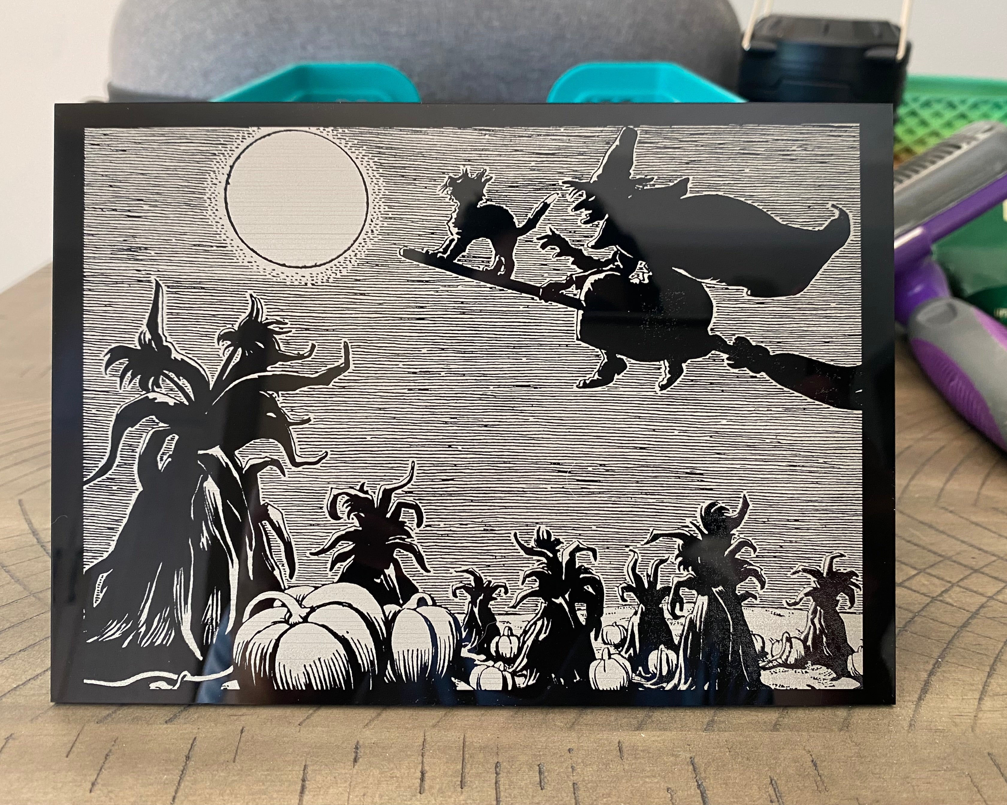 Tippity Witchit Black Acryllic